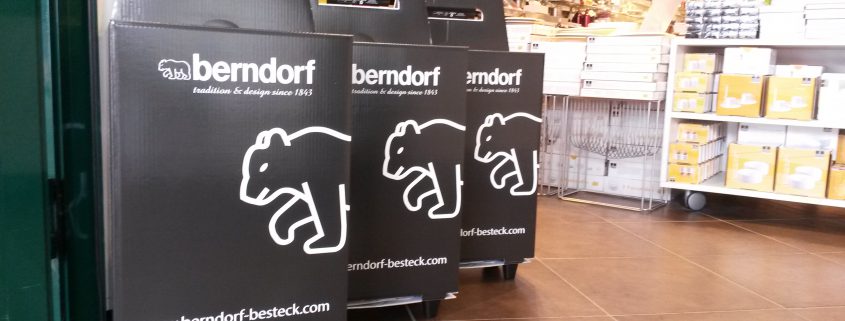 Berndorf Trolley Besteck Verpackungstrolley